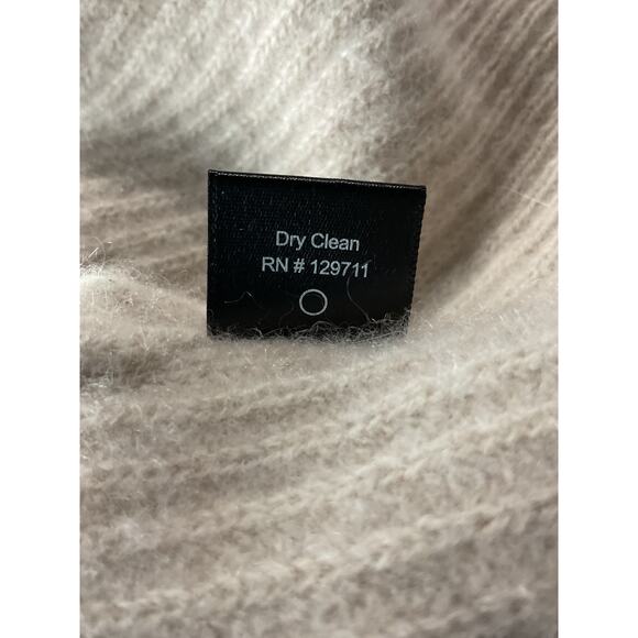 Jenni Kayne Cropped Beige Cashmere Cocoon Cardigan Size XXS - Picture 6 of 6